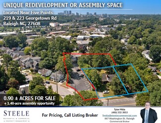 Raleigh, NC Commercial Land - 223 Georgetown Rd