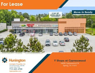 Spring, TX Retail - 26830 Cypresswood Dr Spring, TX Retail - 26830 Cypresswood Dr