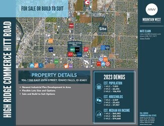 Ammon, ID Industrial Land - 906 S 25th E