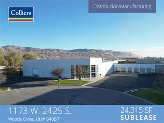 Woods Cross, UT Industrial - 1173-1199 W 2425 S Woods Cross, UT Industrial - 1173-1199 W 2425 S