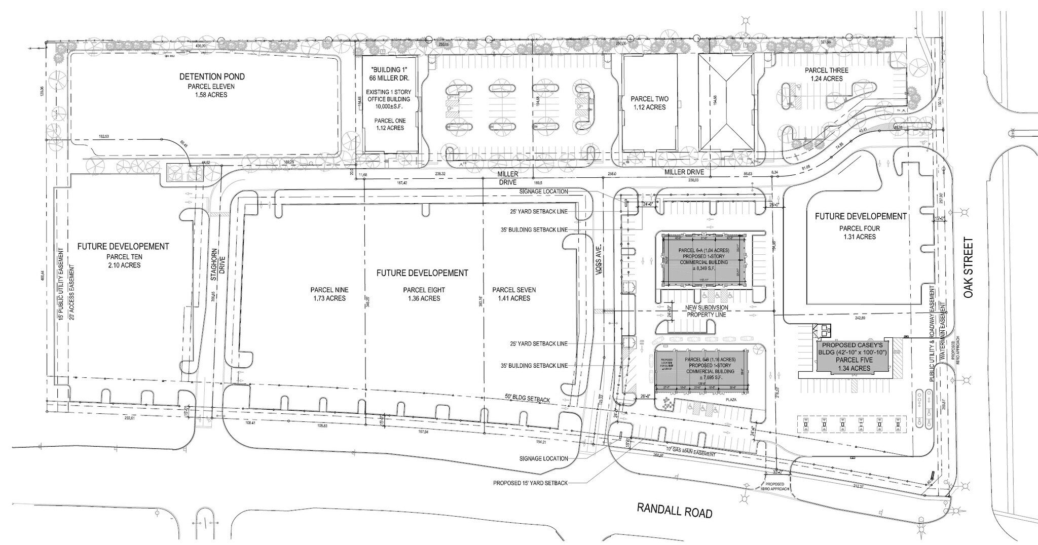 Oak St & Randall Rd, North Aurora, IL for Sale