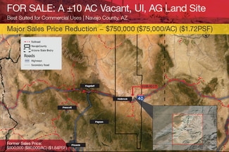Hereford, AZ Commercial - ±10 AC Vacant Land Navajo County, AZ Hereford, AZ Commercial - ±10 AC Vacant Land Navajo County, AZ