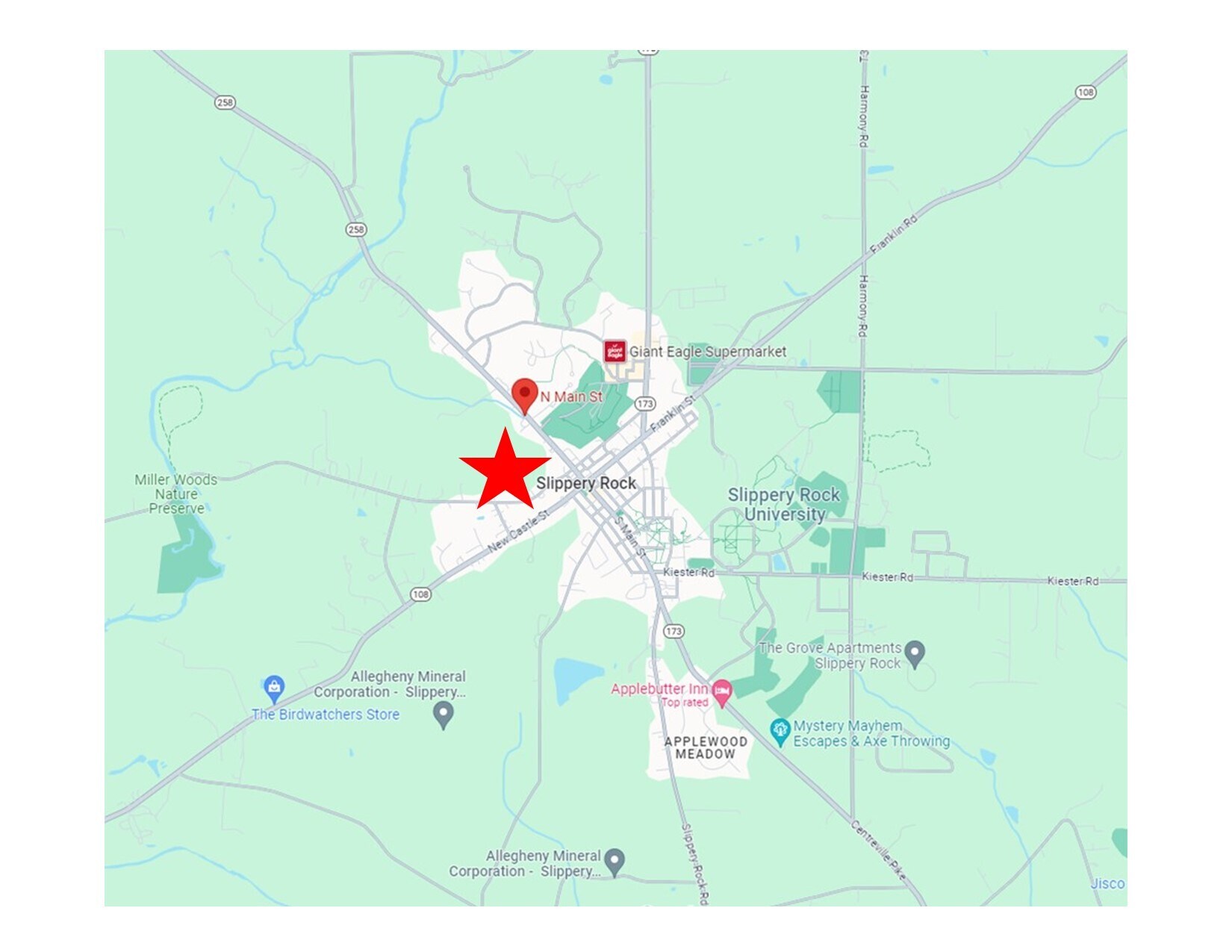 N Main St, Slippery Rock, PA for Sale