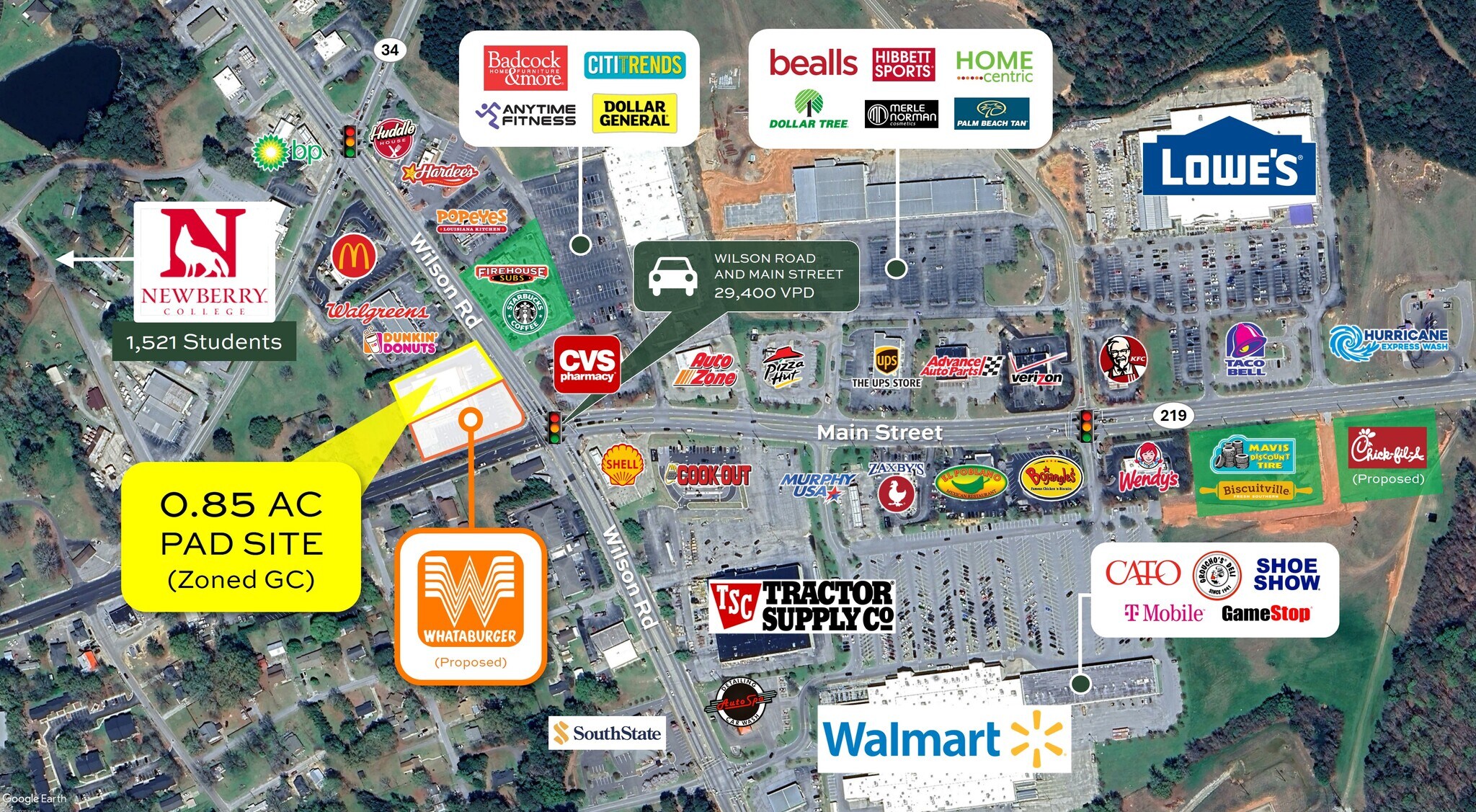 Wilson Road, Newberry, SC for Rent