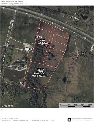 Bells, TX Commercial Land - TBD Us 82 #Lot-3 Bells, TX Commercial Land - TBD Us 82 #Lot-3