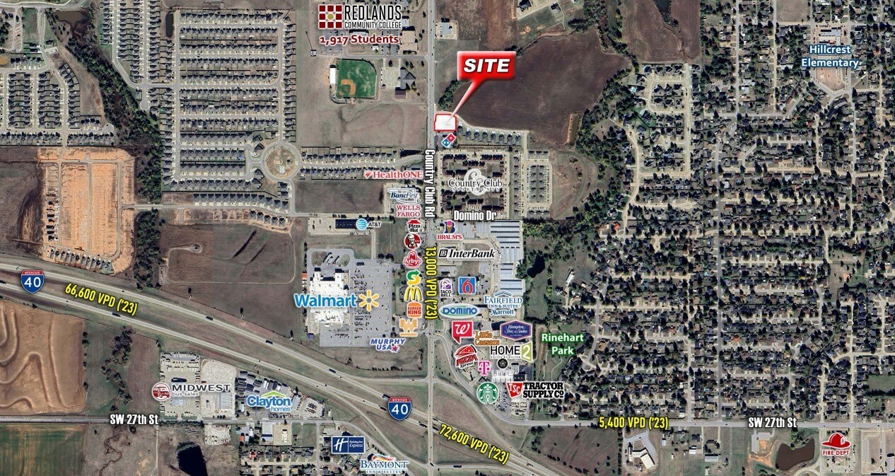SEC of Country Club Rd & Pavy Pkwy, El Reno, OK for Rent