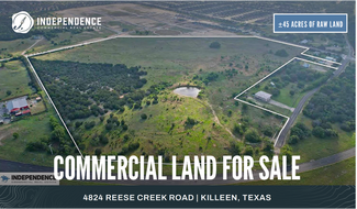 Killeen, TX Commercial Land - 4824 Reese Creek Rd