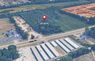 Huntsville, AL Commercial Land - 11 Acres Hwy 72 E next to rapidly growing area