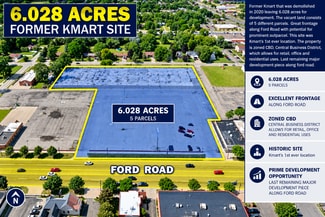 Garden City, MI Commercial Land - 29600 Ford Rd Garden City, MI Commercial Land - 29600 Ford Rd