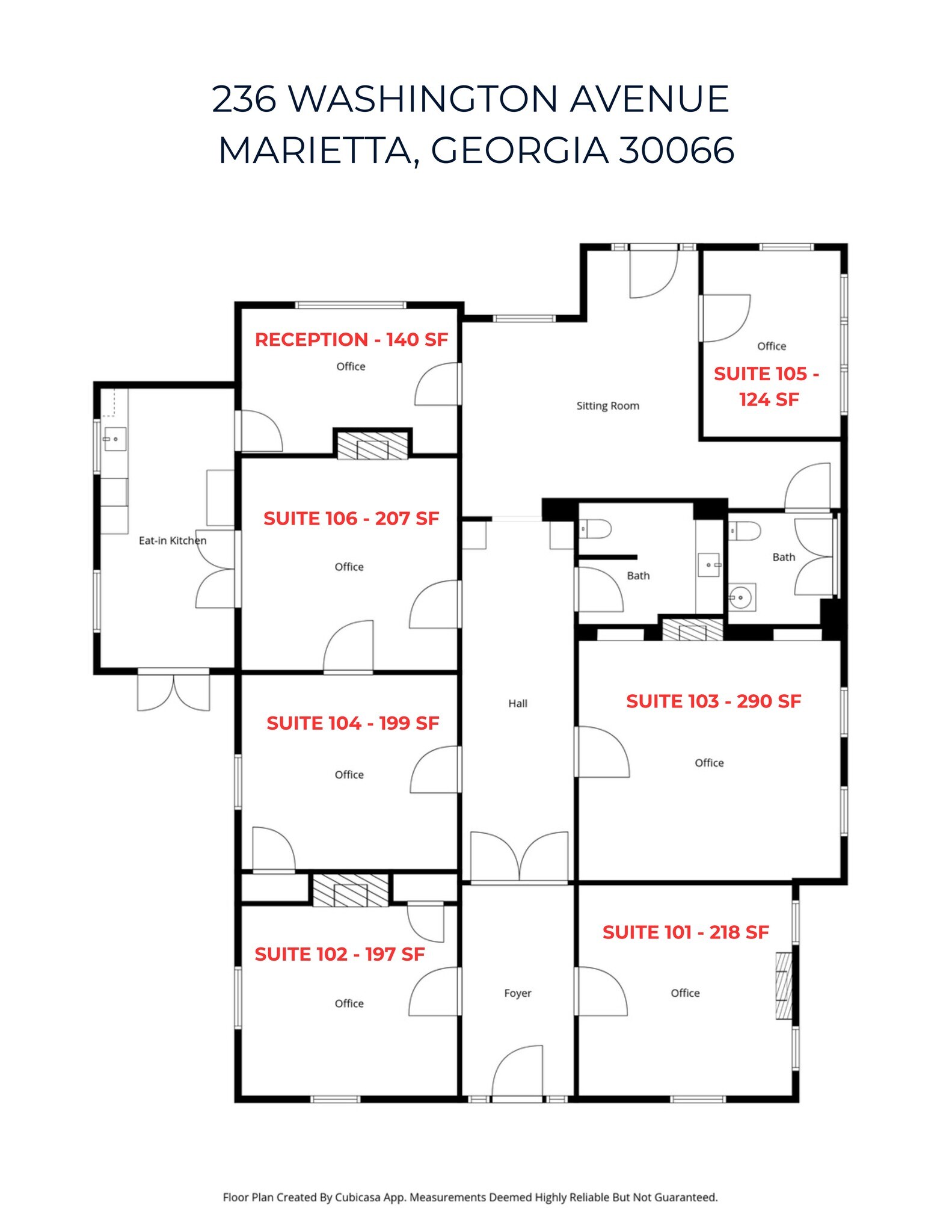236 Washington Ave, Marietta, GA for Rent