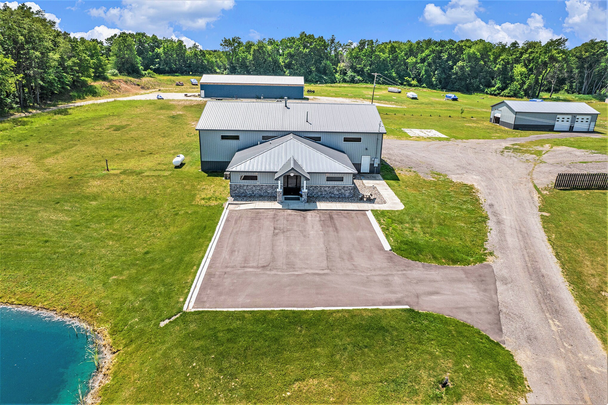 9486 S Meridian Rd, Clarklake, MI for Sale