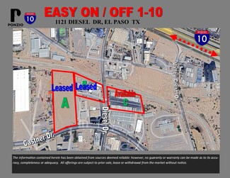 El Paso, TX Industrial Land - 8765 Castner DR