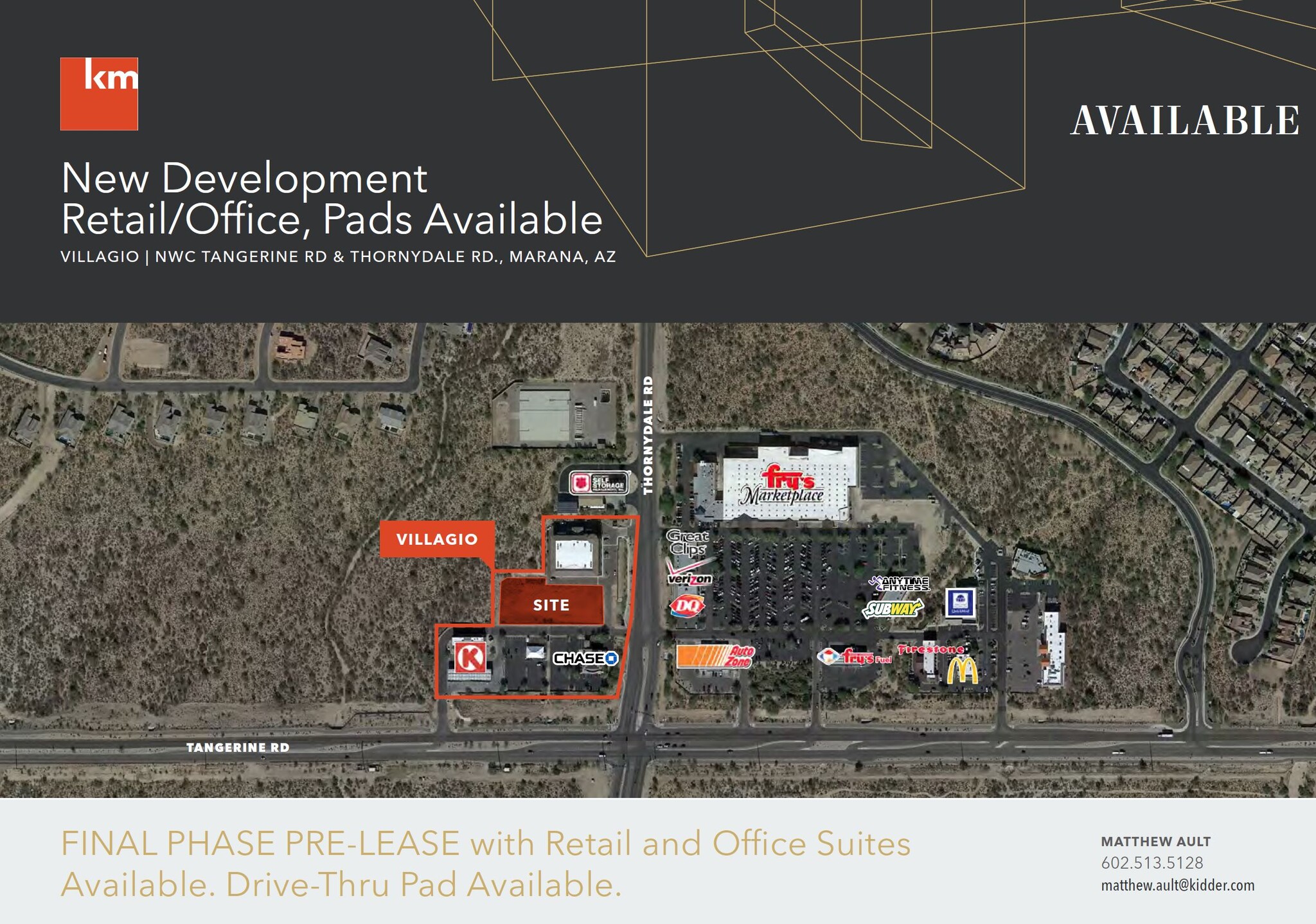 NWC Tangerine Road and Thornydale Road, Marana, AZ for Sale