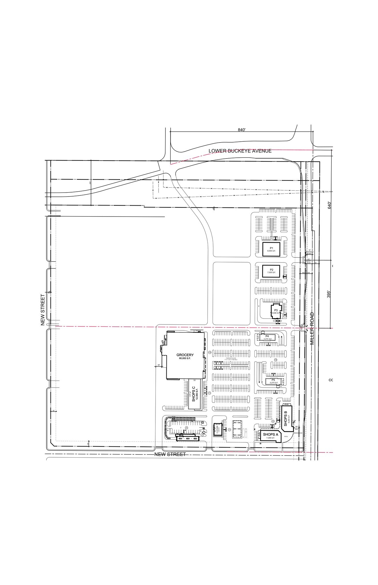 SWC W Lower Buckeye Rd and Miller Rd, Buckeye, AZ for Rent