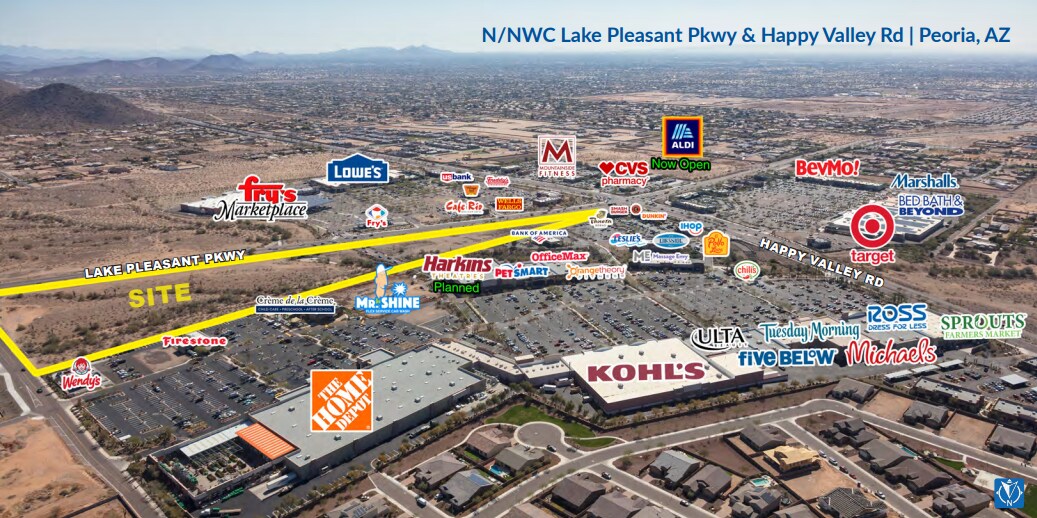 N/NWC Lake Pleasant Pkwy & Happy Valley Rd, Peoria, AZ for Sale