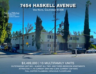Van Nuys, CA Apartments - 7454 Haskell Ave