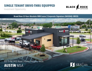 Harker Heights, TX Freestanding - 601 E FM 2410 Rd Harker Heights, TX Freestanding - 601 E FM 2410 Rd