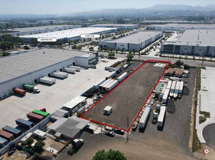 536 Central Ave San Bernardino, CA 92408 Land Property for Lease on