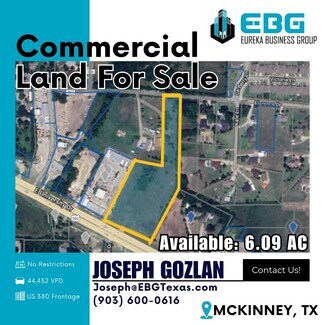McKinney, TX Commercial Land - 2855 Co 407 rd McKinney, TX Commercial Land - 2855 Co 407 rd