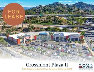 La Mesa, CA Retail - 5465-5495 Grossmont Center Dr