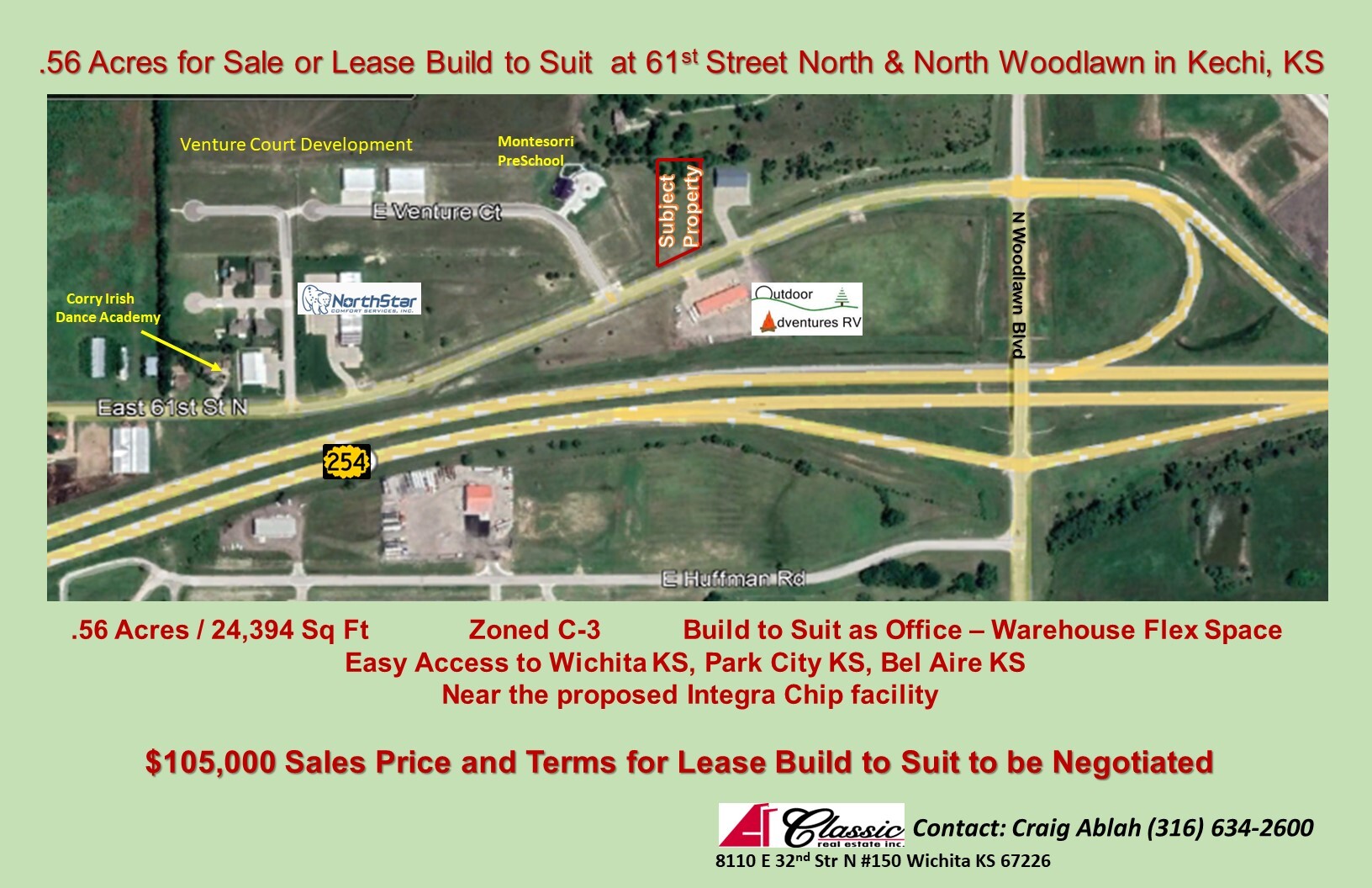 61st Street North, Kechi, KS for Rent