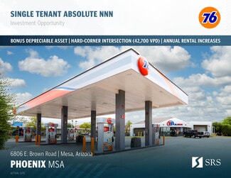 Mesa, AZ Service Station - 6806 E Brown Rd