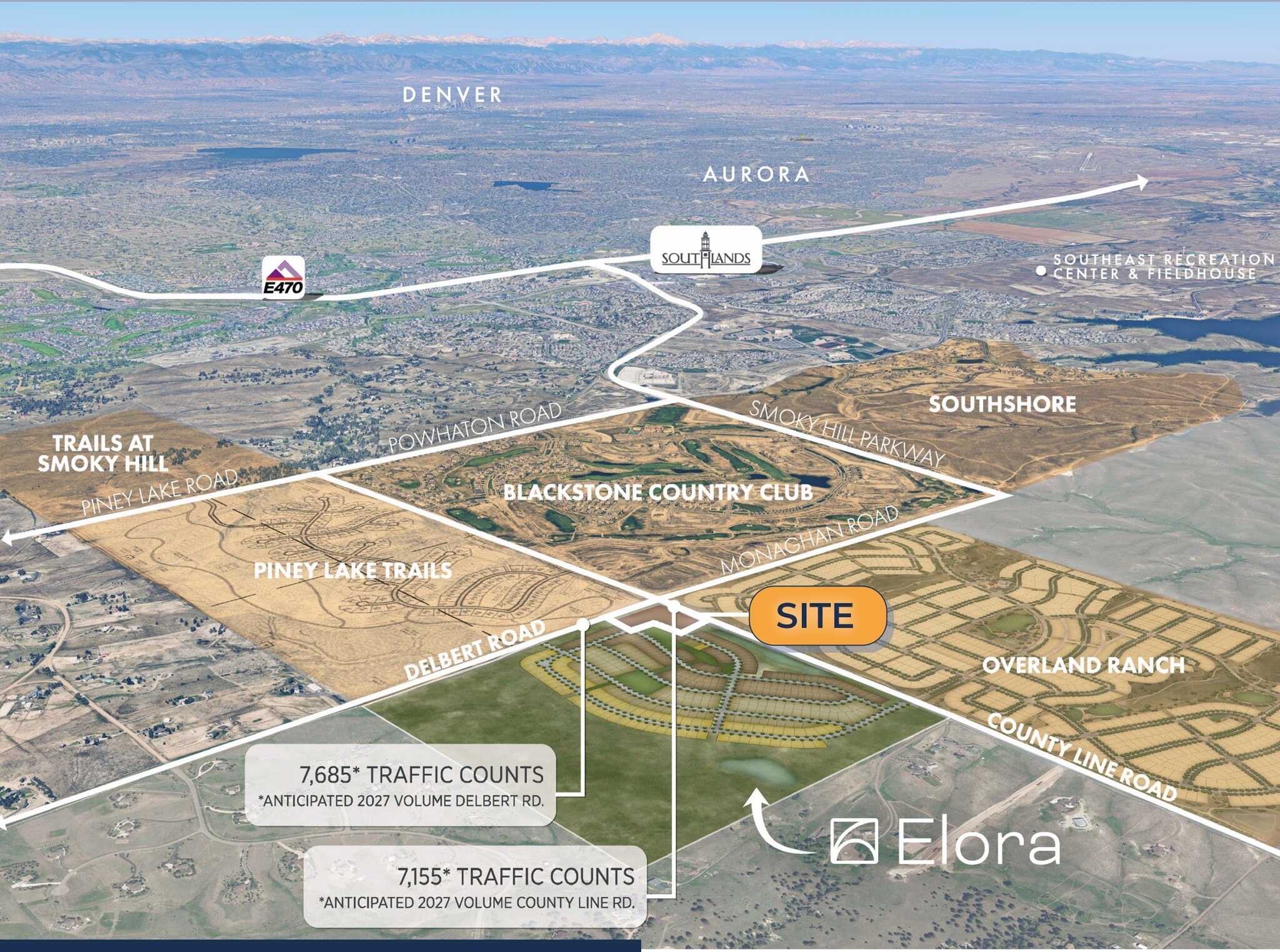 SEC County Line & Delbert Road, Parker, CO for Rent