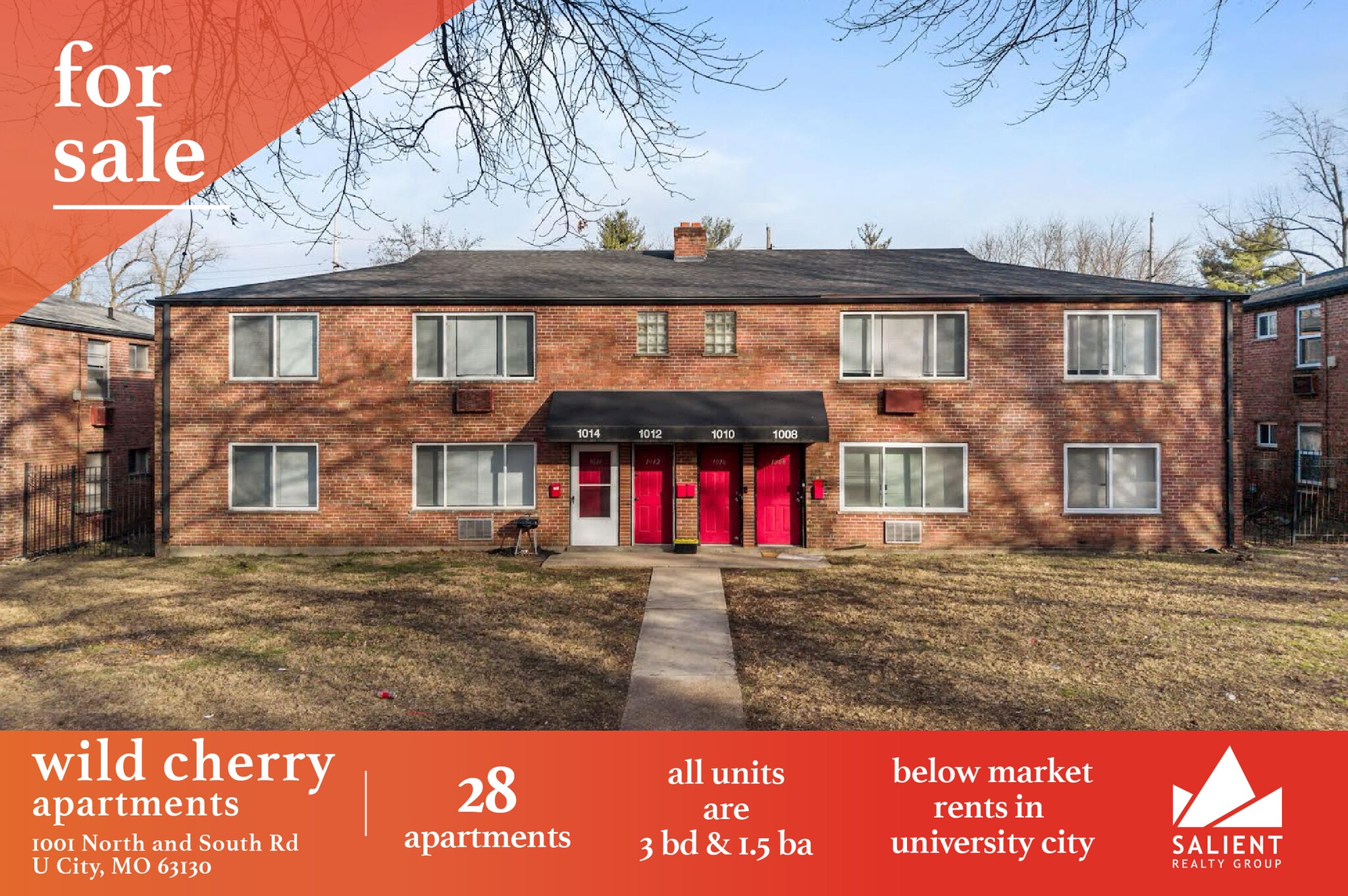 1001-1031 North and South Rd, University City, MO for Sale