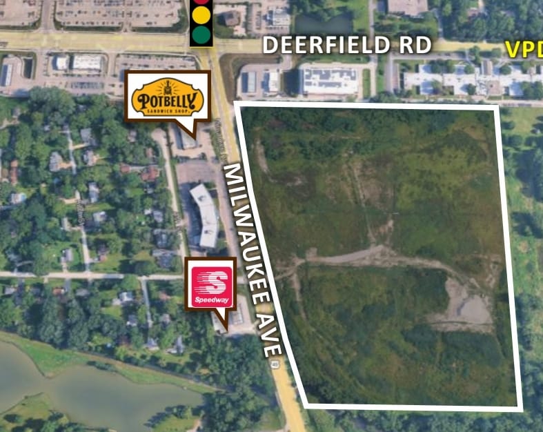 N Milwaukee Ave & Deerfield Parkway, Riverwoods, IL for Sale