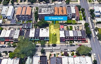 Brooklyn, NY Residential Land - 712 Jerome St
