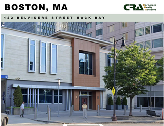 Boston, MA Retail - 122 Belvidere st