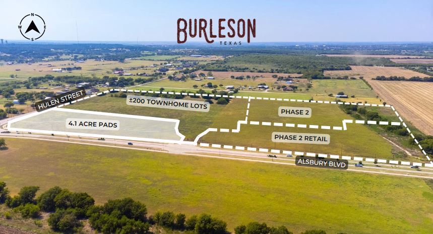 Hulen St @ Alsbury Blvd, Burleson, TX for Sale