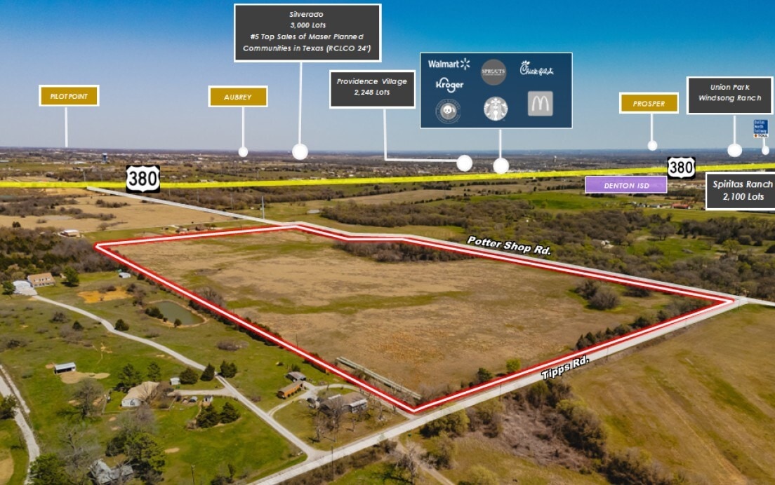 4700 S Potter Shop Rd, Cross Roads, TX for Sale