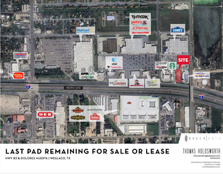 Weslaco, TX Commercial Land - 1015 E Expressway 83