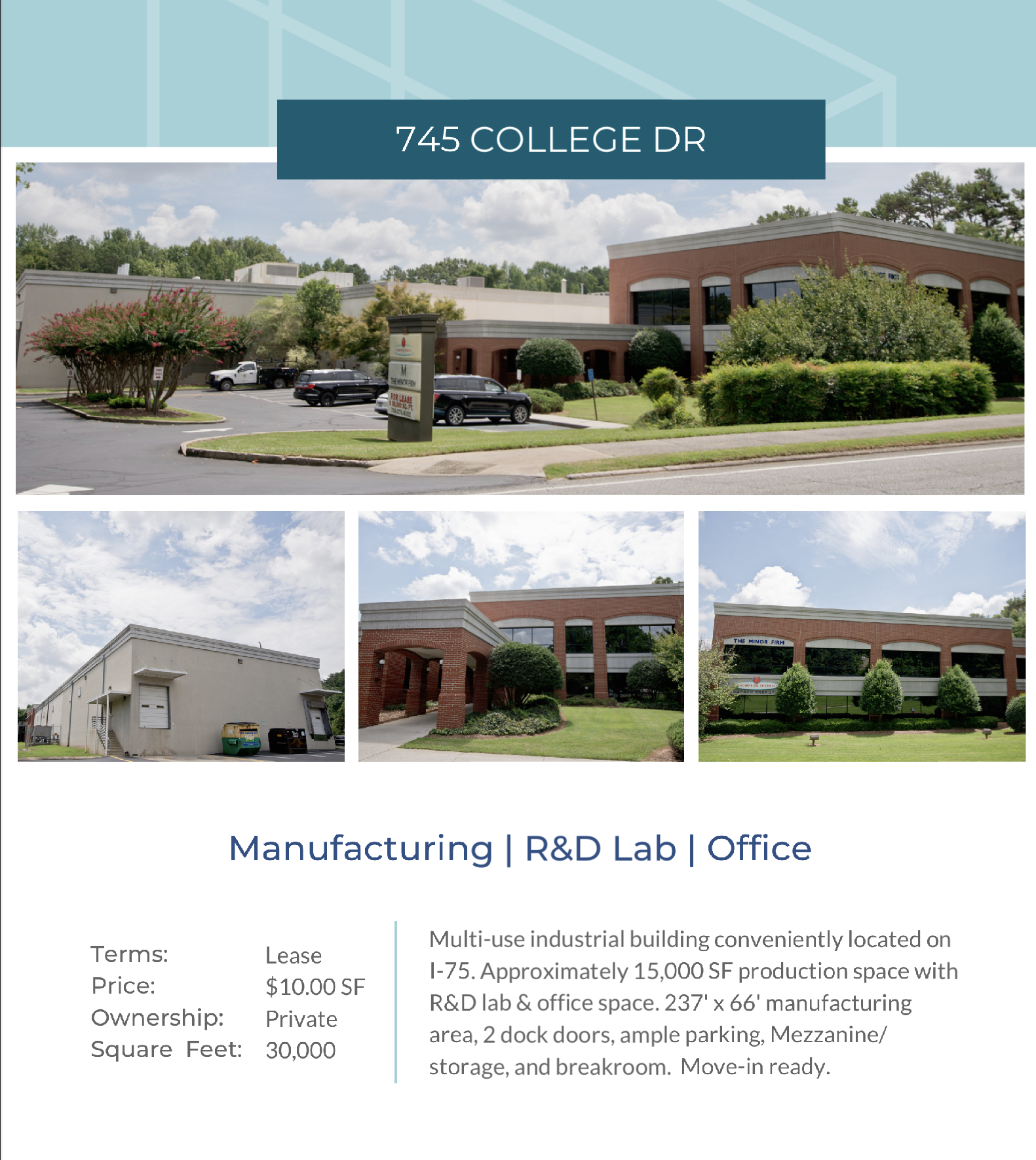 745 College Dr, Dalton, GA for Rent