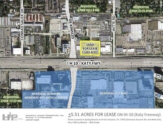 Houston, TX Commercial Land - 10060 IH-10