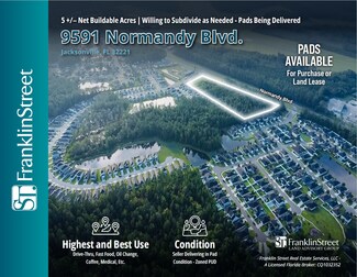 Jacksonville, FL Commercial Land - 9591 Normandy Blvd