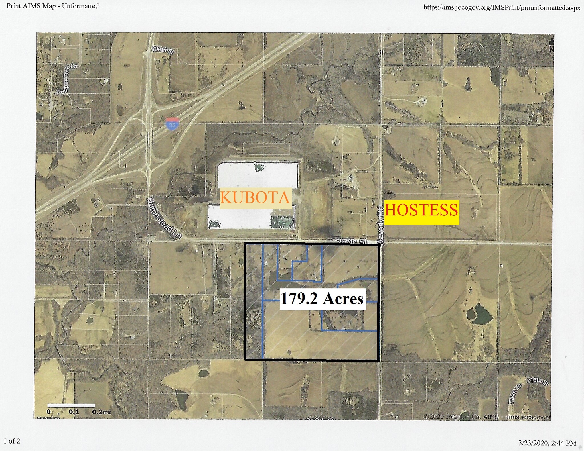 207th & Waverly Rd, Edgerton, KS for Sale