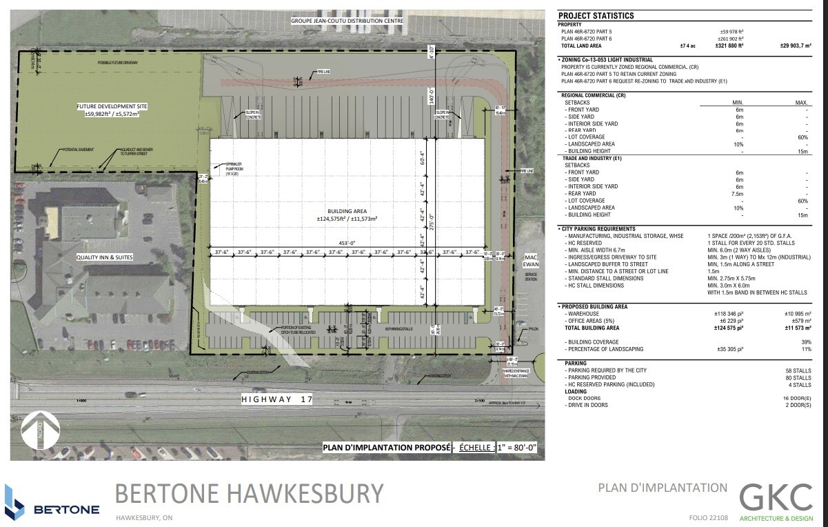 430 County Rd 17, Hawkesbury, ON for Rent