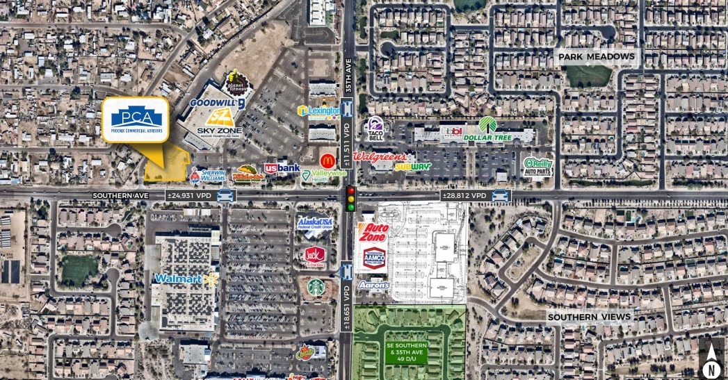 Southern Ave @ 35th Ave, Phoenix, AZ for Rent