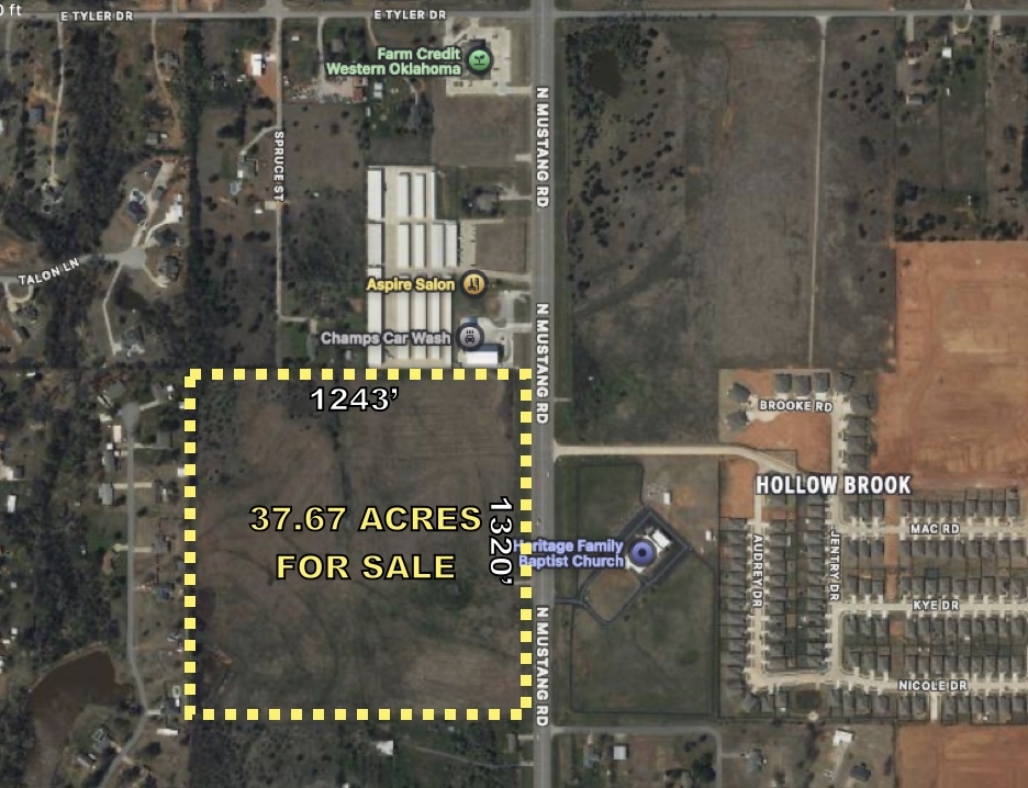 700 blk N Mustang Rd, Tuttle, OK for Sale