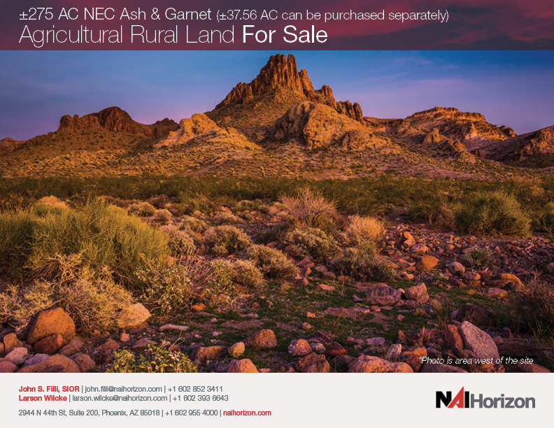 +/- 275 AC Ash & Garnet - Mohave County, Golden Valley, AZ for Sale