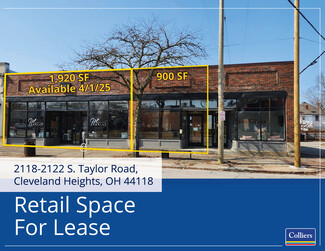 Cleveland Heights, OH Retail - 2114-2122 S Taylor Rd