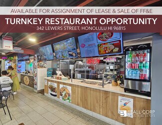 Honolulu, HI Retail - 342 Lewers St Honolulu, HI Retail - 342 Lewers St