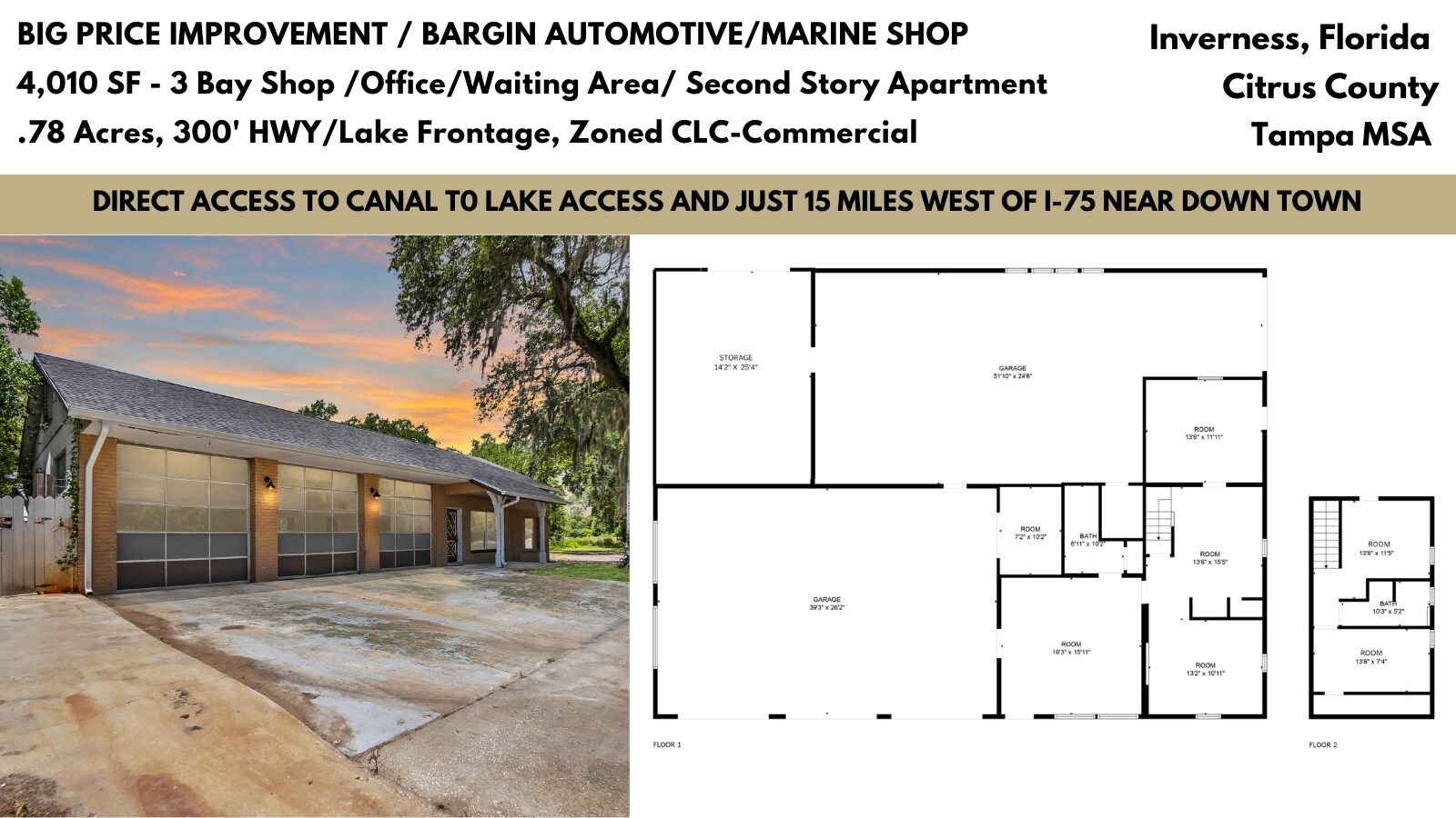 8929 E Gulf To Lake Hwy, Inverness, FL for Sale