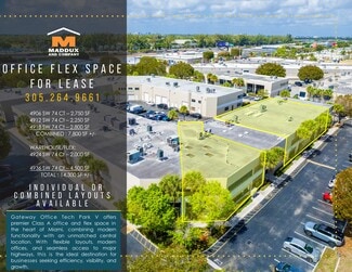 Miami, FL Office - 4900-4936 SW 74th Ct Miami, FL Office - 4900-4936 SW 74th Ct