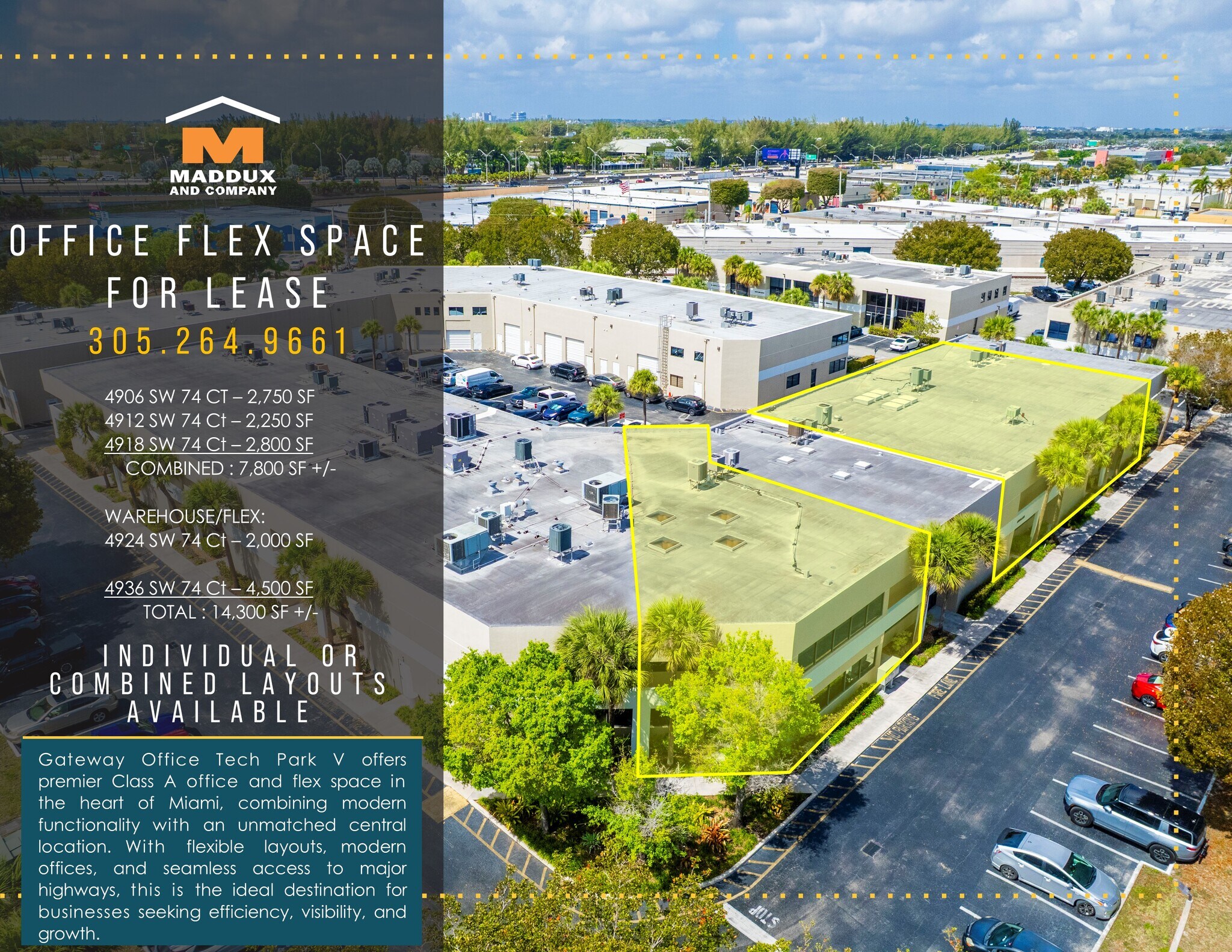 4900-4936 SW 74th Ct, Miami, FL for Rent