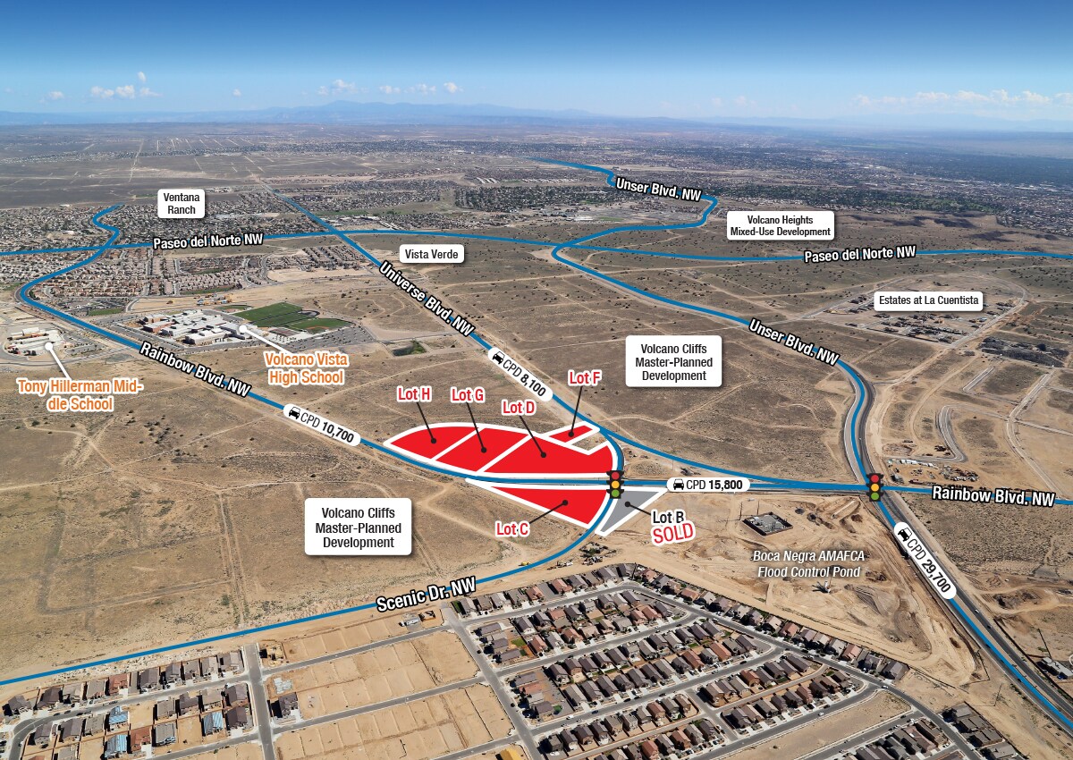 Universe Blvd & Rainbow Blvd, Albuquerque, NM for Sale