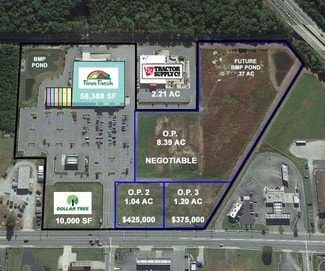 Franklin, VA Commercial Land - 1459 Armory Dr