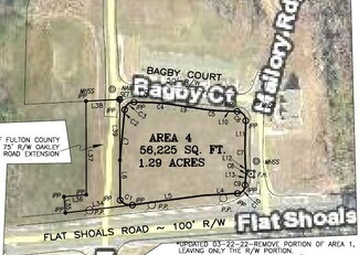 Union City, GA Commercial Land - Flat Shoals Rd @ Oakley Road